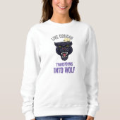 Sweatshirt cougar live (Devant)