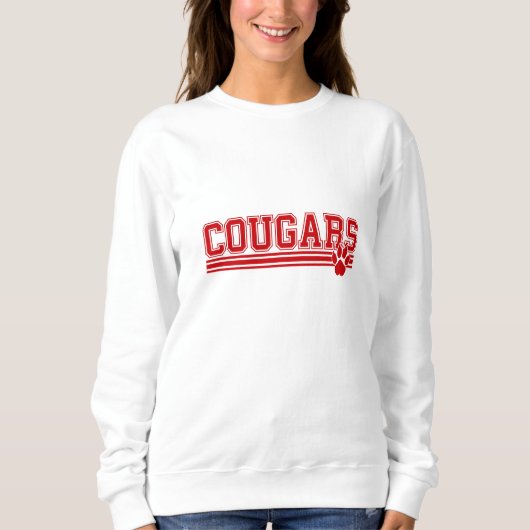 Sweatshirt Cougars femmes (Devant)