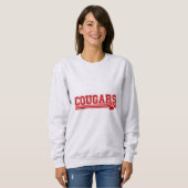 Sweatshirt Cougars femmes (Devant entier)