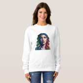 Sweatshirt couleurs vives, (Devant entier)