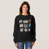 Sweatshirt Counselor Note To Self Mental Health School Psycho (Devant entier)
