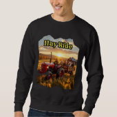Sweatshirt Country Mountain Hay Ride (Devant)