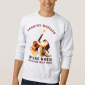 Sweatshirt Country Western (Devant)