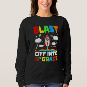 Sweatshirt Coup De Feu En Roquette De 4E Année Premier Jour D