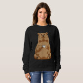 Sweatshirt Coupe Bear Coffee (Devant entier)