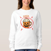 Sweatshirt Coupe citrouille (Devant)