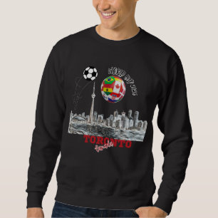 Sweatshirt Coupe du Monde 2026 Toronto Skyline