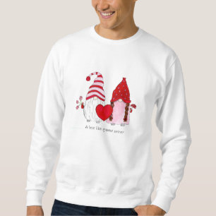 Sweatshirt couple de gnome Un amour comme un autre