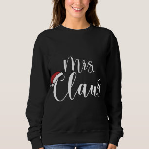 Sweatshirt Couple De Noël Mme Et M. Claus Costume Père Noël H