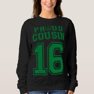 Sweatshirt Couple Fière Coussin De Football Numéro 16 G Perso