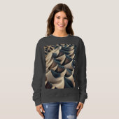 Sweatshirt Courants Pastel (Devant entier)