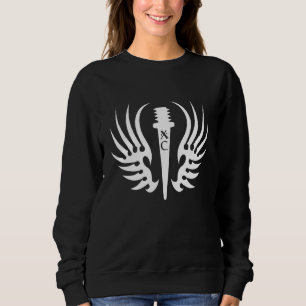 Sweatshirt Coureur longue distance du symbole inter-pays