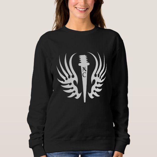 Sweatshirt Coureur longue distance du symbole inter-pays (Devant)