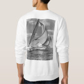 SWEATSHIRT COUREURS VINTAGES (Dos)