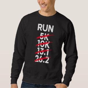 Sweatshirt Courez 26 Marathon Marathonien 26 k