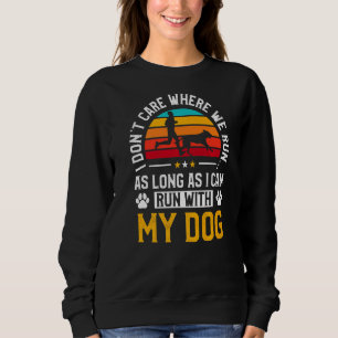 Sweatshirt Courir Dog Personal Trainer Doggy Sports Runner P
