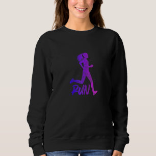 Sweatshirt Courir Fille Marathon Piste Et Coureur D