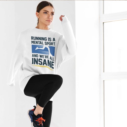 Sweatshirt Courir fou