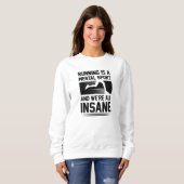 Sweatshirt Courir fou (Devant entier)