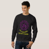 Sweatshirt Couronne Chakra Sahasrara (Devant entier)
