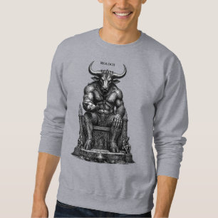 Sweatshirt Couronne de Moloch, le Roi infernal