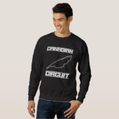 Sweatshirt Course automobile de Formule 1 du circuit canadien (Devant entier)
