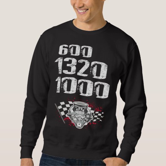 Sweatshirt Course de bateau de dragage pour bateau de dragage (Devant)