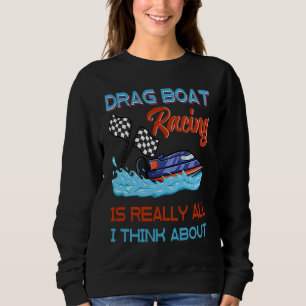Sweatshirt Course de bateau télécommandé de dragage Conducteu