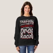 Sweatshirt Course de Dragsters Dragster Course de voitures  1 (Devant entier)