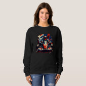 Sweatshirt Course de Karting (Devant entier)