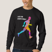 Sweatshirt Course Fin exécution Doesnt Citation Runner Dit Sl (Devant)