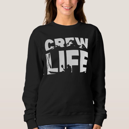 Sweatshirt Courses d'équipage de conduite à vie (Devant)