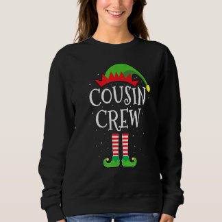 Sweatshirt Cousin Crew Elf Cute Xmas Pajama Matching Party Ch