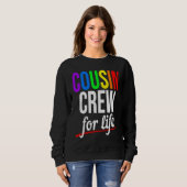 Sweatshirt Cousin Crew For Life Family Cousin Matching for Bo (Devant entier)