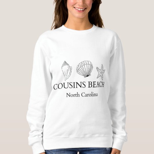 Sweatshirt Cousins Beach Crewneck (Devant)