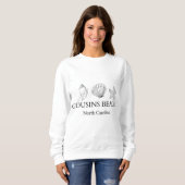 Sweatshirt Cousins Beach Crewneck (Devant entier)