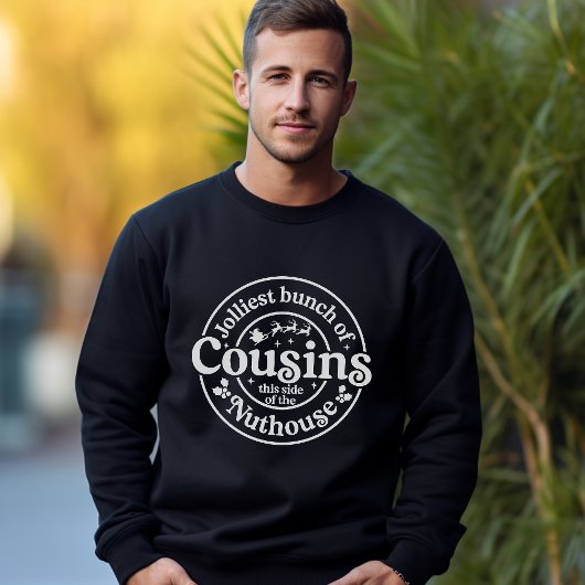 Sweatshirt Cousins de Noël