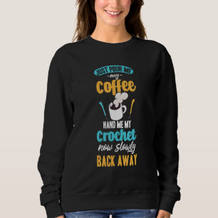 Sweatshirt Couture Boire Café Tailleur Barista Crochet Expres