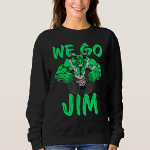 Sweatshirt Couverture de sport de gym de culture de frères We