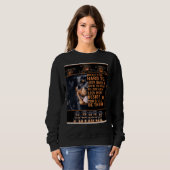 Sweatshirt Couverture Rottweiler (Devant entier)