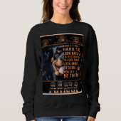 Sweatshirt Couverture Rottweiler (Devant)