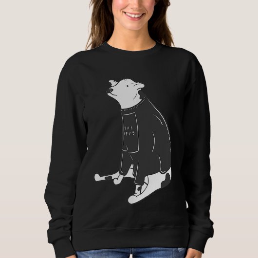 Sweatshirt Cow Wearing My The 1975 When We Are Together BFIAF (Devant)