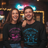 Sweatshirt Cowboy Crew Rodéo Personnalisé