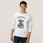 Sweatshirt Cowboy Sloth Wrangler Sweats - Relaxed Lifestyle (Devant entier)