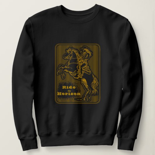 Sweatshirt cowgirl (Design devant)