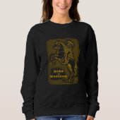 Sweatshirt cowgirl (Devant)