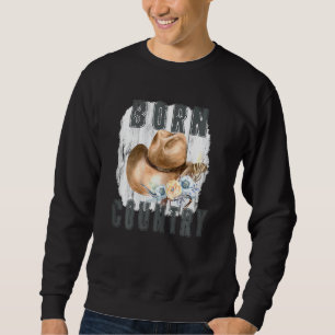 Sweatshirt Cowgirl Casquette Country Western Music Concert