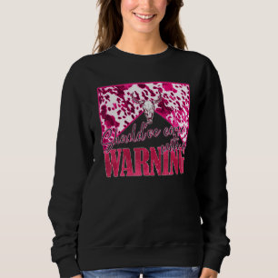 Sweatshirt Cowhide Bull Skull Western aurait dû venir avec un