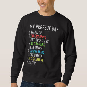Sweatshirt Crabe de crabe Crabe de crabe bleu Crabe bleu Frui