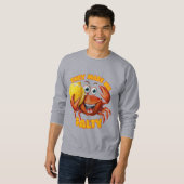 Sweatshirt Crabe drôle (Devant entier)